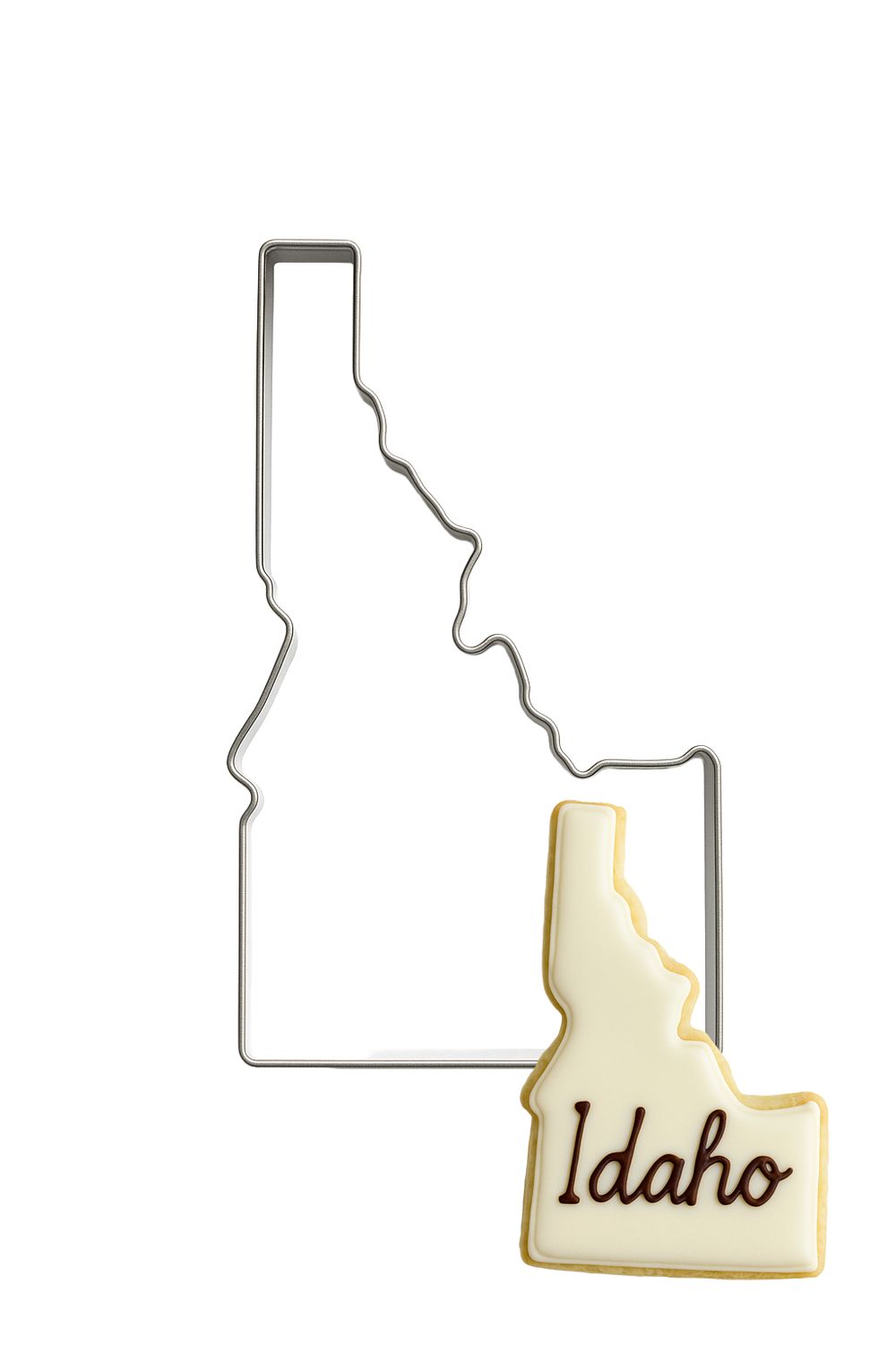 State Of Idaho Stainless Steel Cookie Cutter 4 in S1771