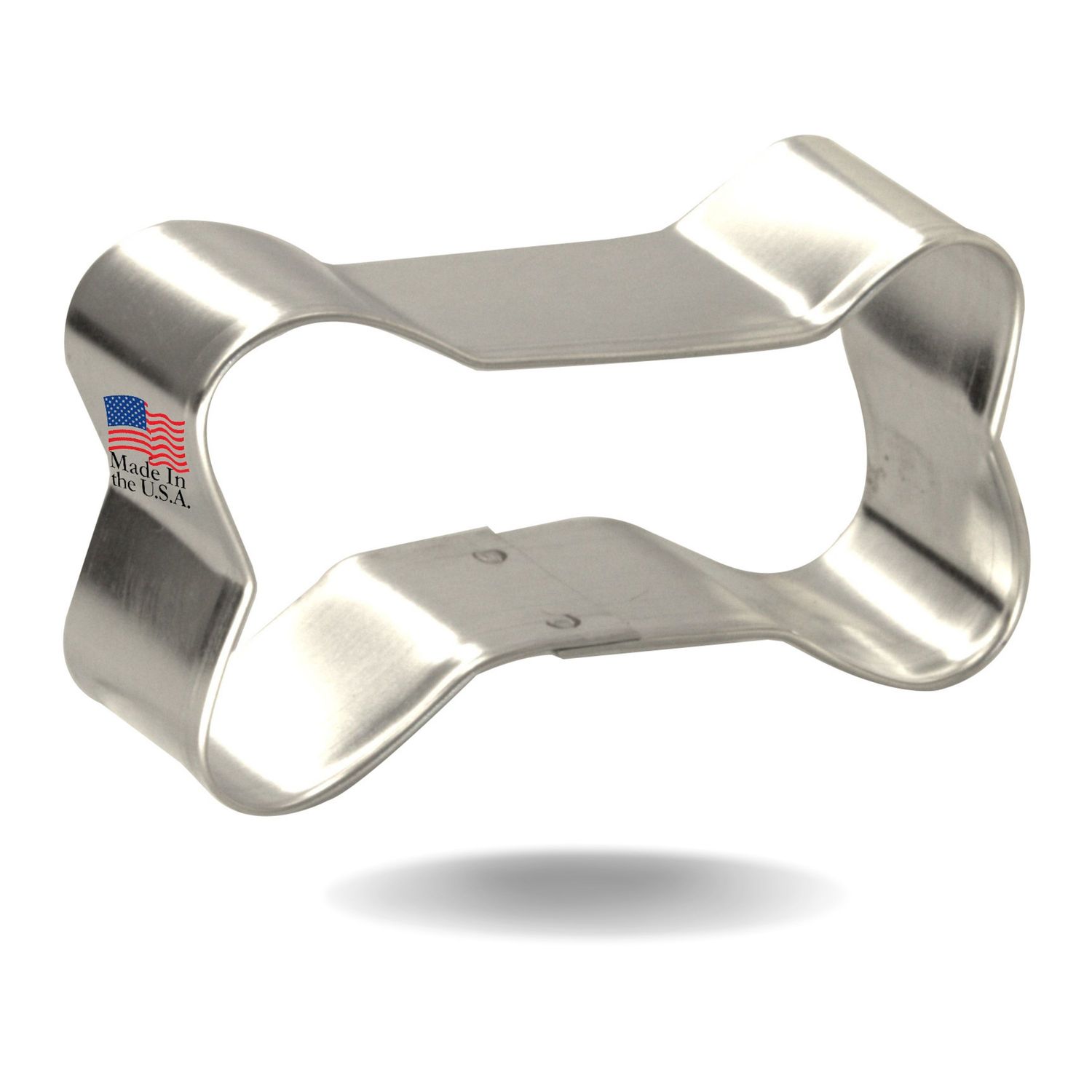 Dog Bone Stainless Steel Cookie Cutter 2.5 in S922