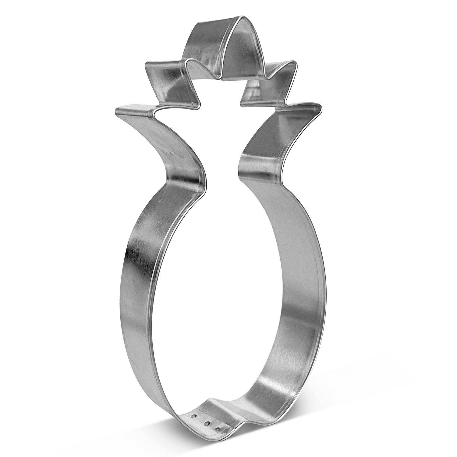Tropical Pineapple Stainless Steel Cookie Cutter 5 in S1504