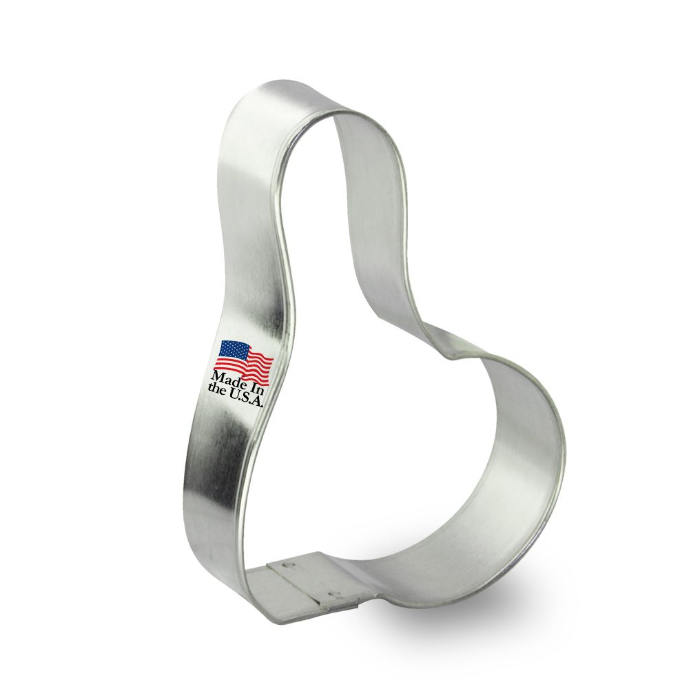 Bowling Pin & Ball Stainless Steel Cookie Cutter 3.5 In. Tall S1417
