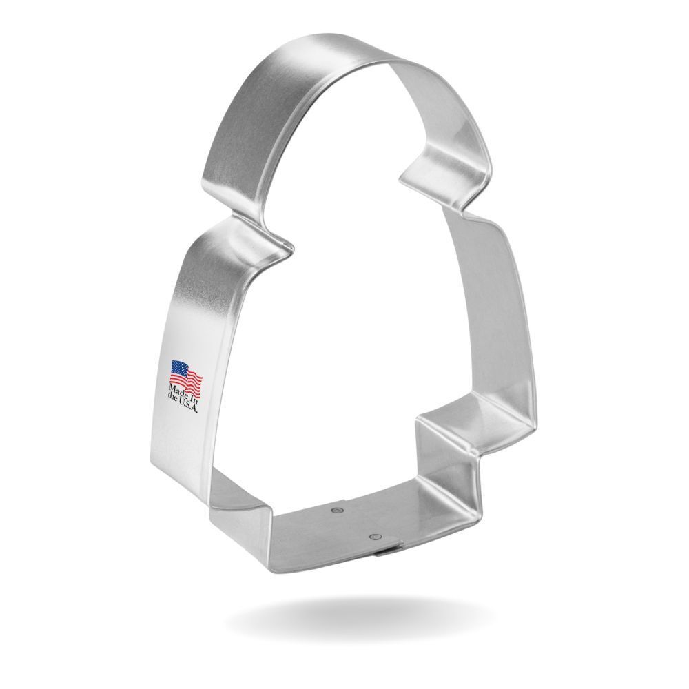 Raincoat Stainless Steel Cookie Cutter 4 in S1682