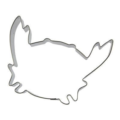 Crab Stainless Steel Cookie Cutter 5 in S1355F