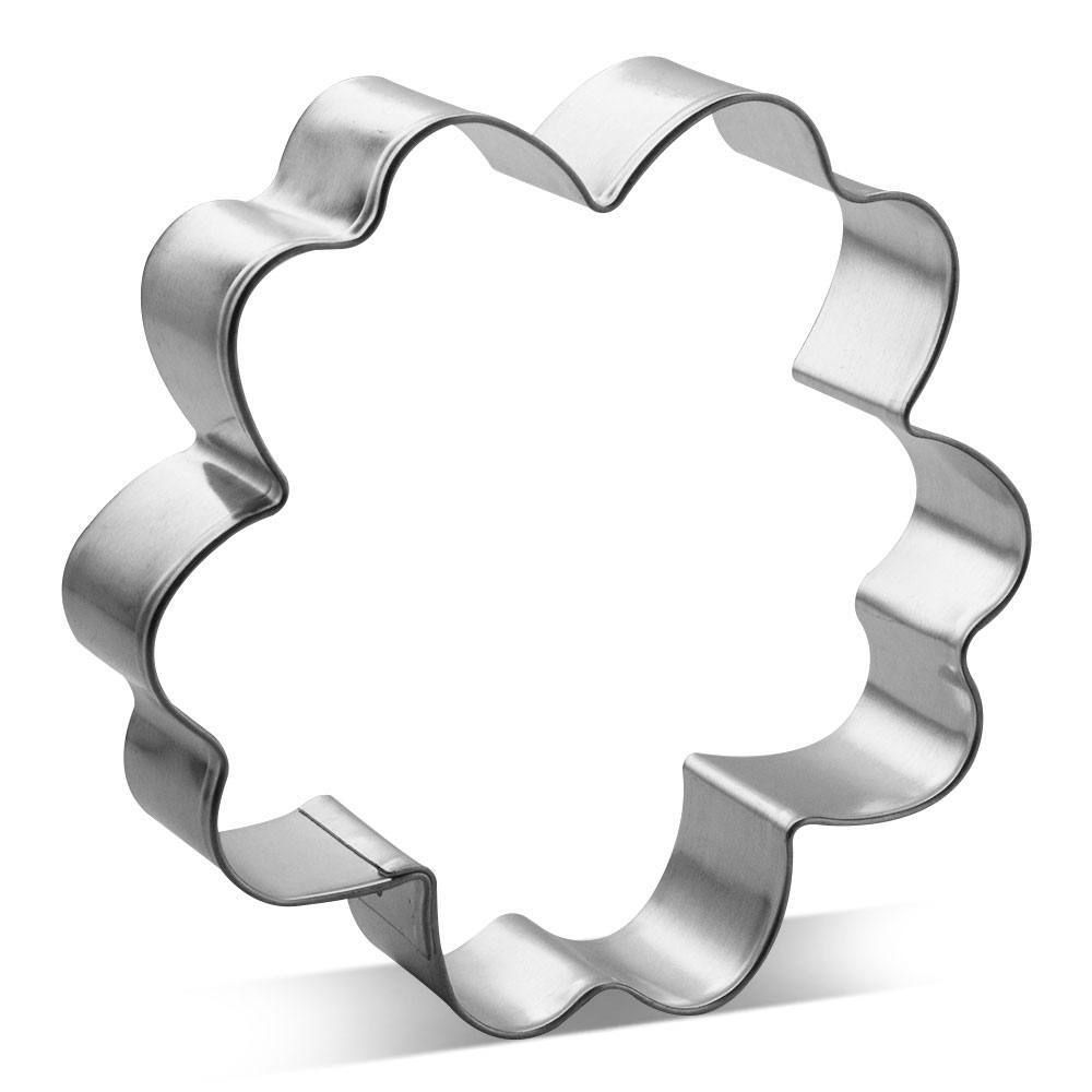 Hibiscus Stainless Steel Cookie Cutter 3.75 in S1648