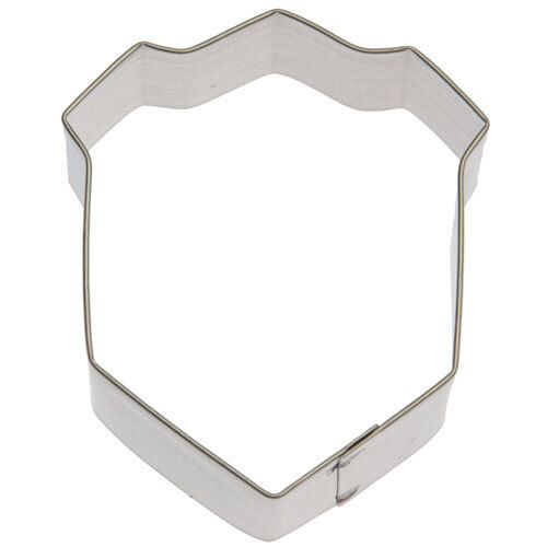 Shield Badge Stainless Steel Cookie Cutter 3 In. S1482