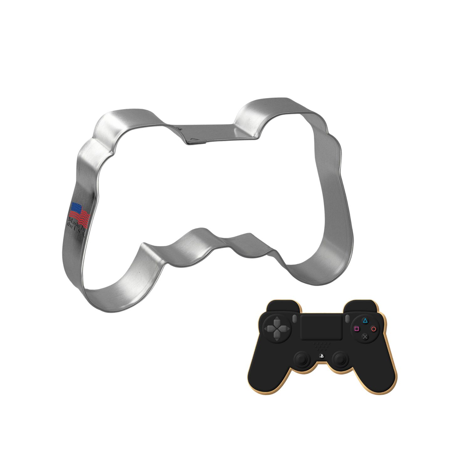 Game Controller Stainless Steel Cookie Cutter 4" S1020