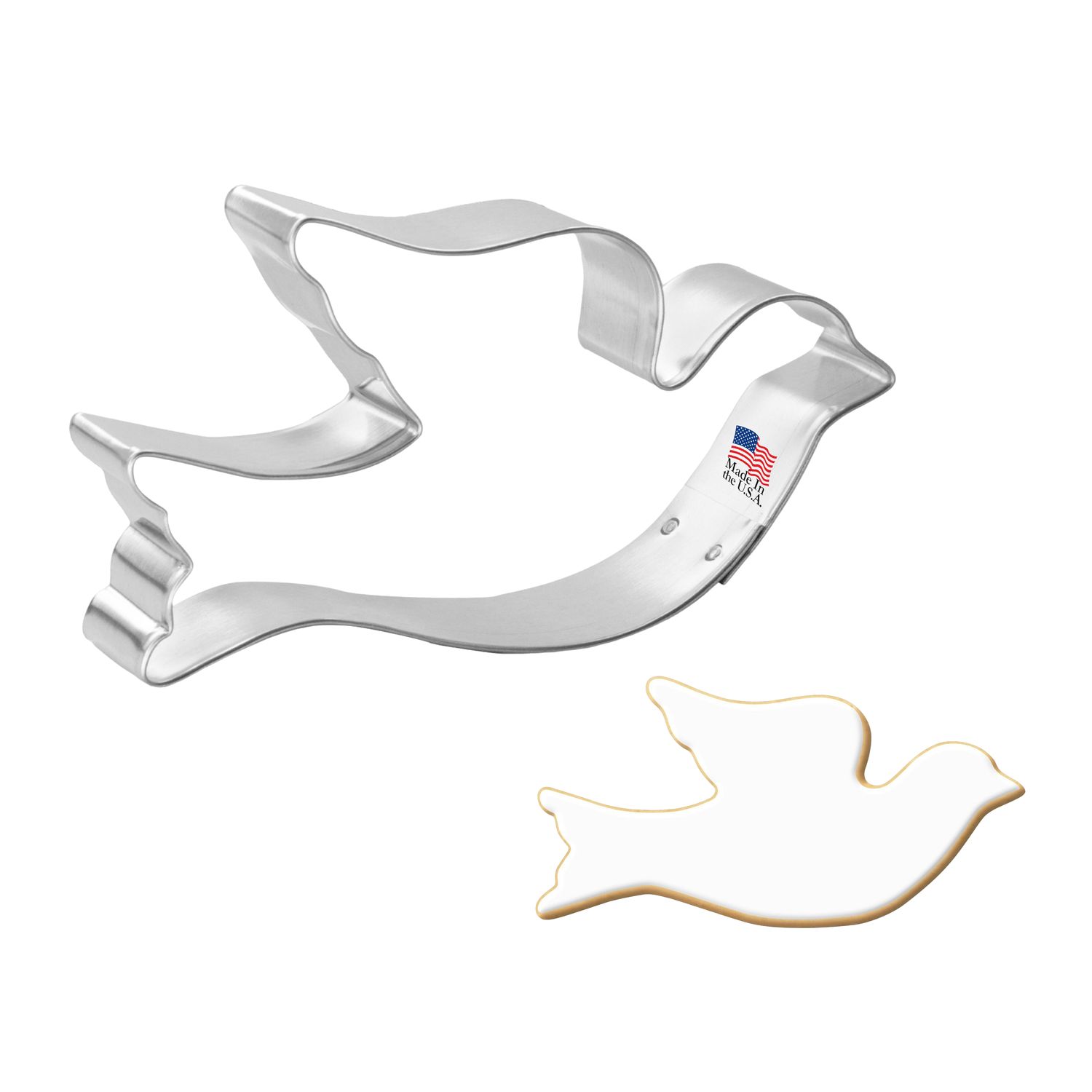 Flying Dove Stainless Steel Cookie Cutter 4.25 in S984