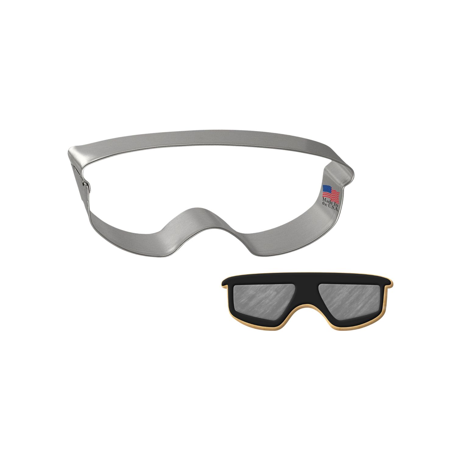 Virtual Reality Glasses Stainless Steel Cookie Cutter 4" S1024