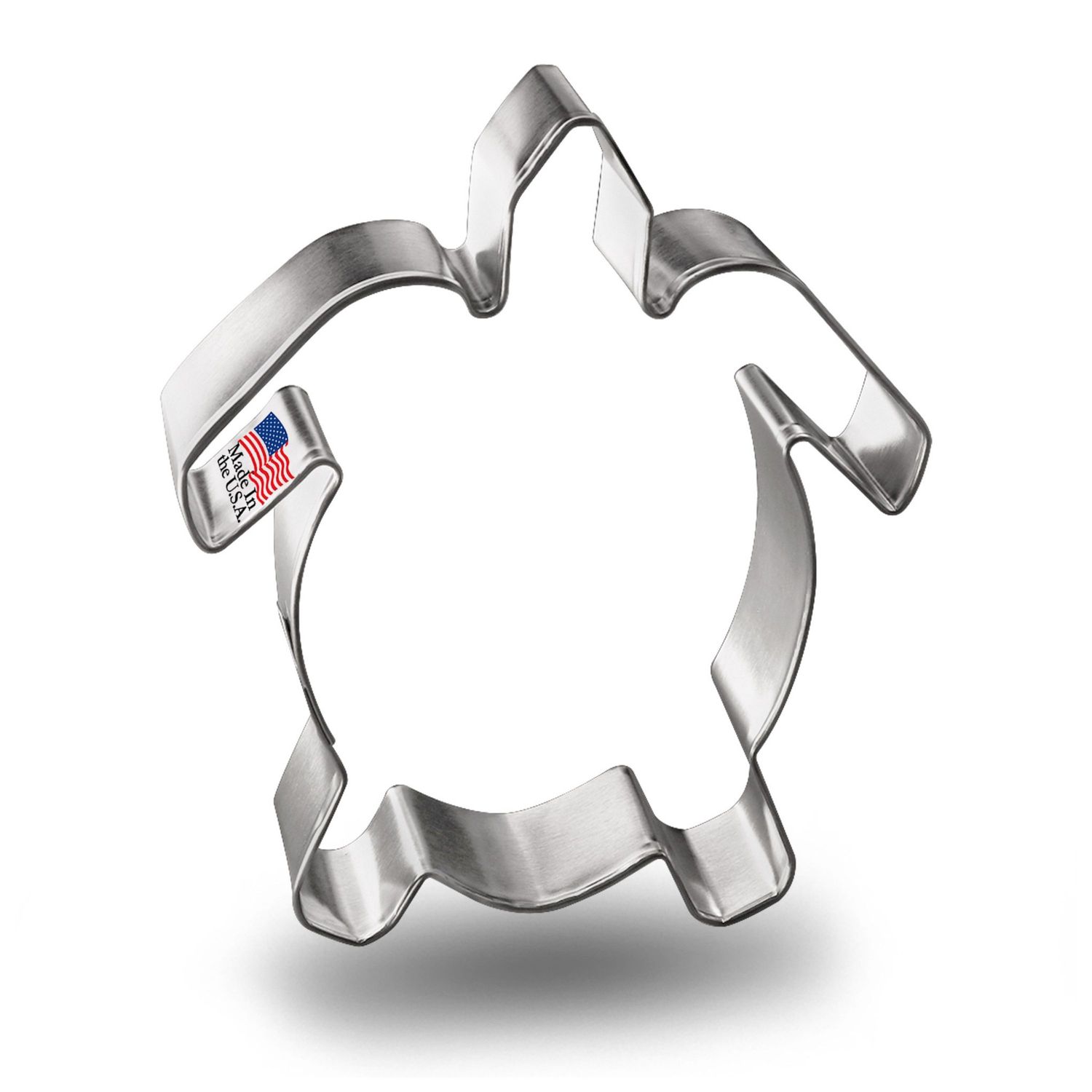 Sea Turtle Stainless Steel Cookie Cutter 4 in S1490