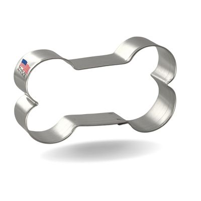 Dog Bone Stainless Steel Cookie Cutter 3.75 in S1305
