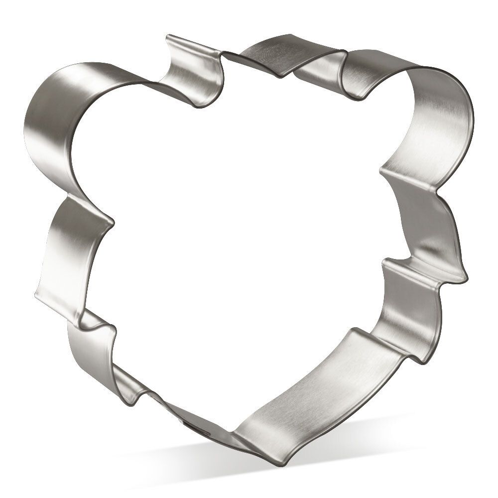 Lion Face Stainless Steel Cookie Cutter 4 in S1569