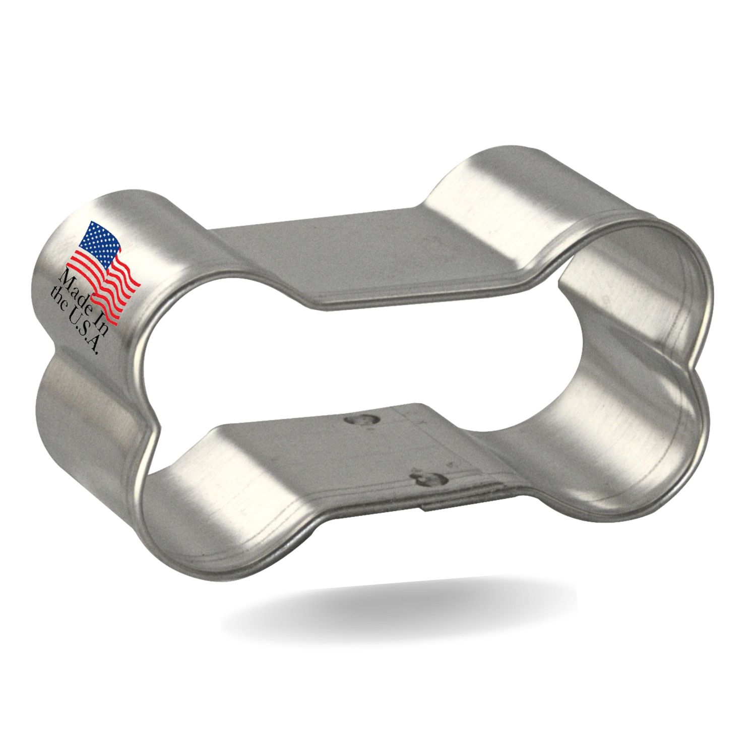 Dog Bone Stainless Steel Cookie Cutter 2 in S1621