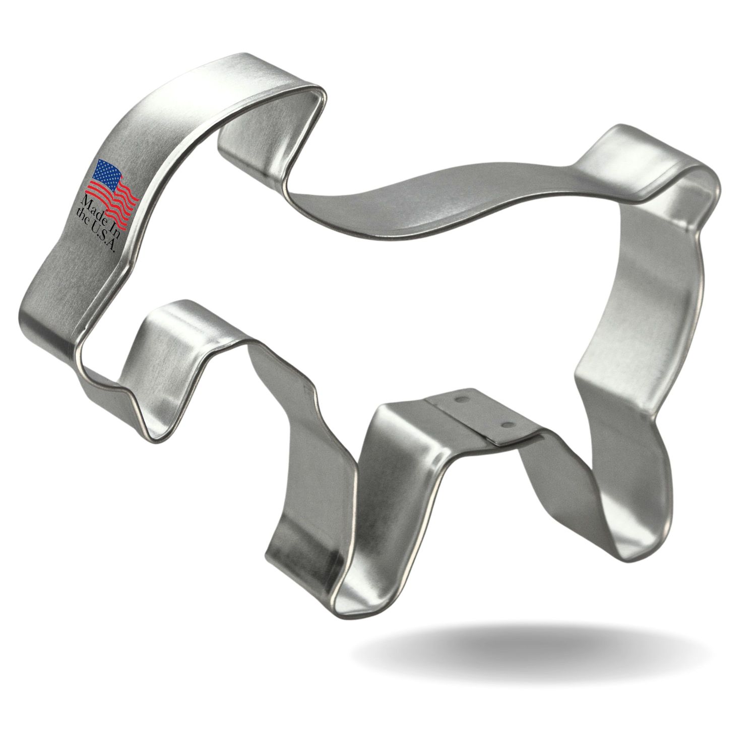 Goat Stainless Steel Cookie Cutter 4 in S1112