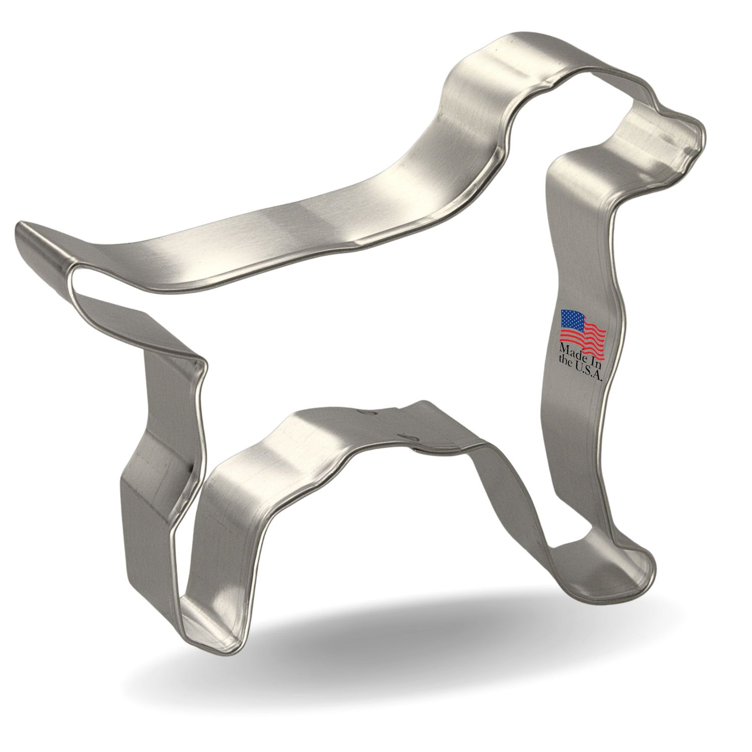 Labrador Retriever Dog Stainless Steel Cookie Cutter 4 in S1494