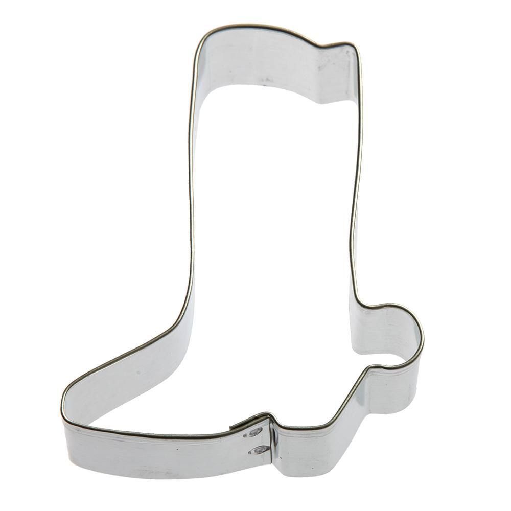 Cowboy Boot Stainless Steel Cookie Cutter 3.25 in S1210
