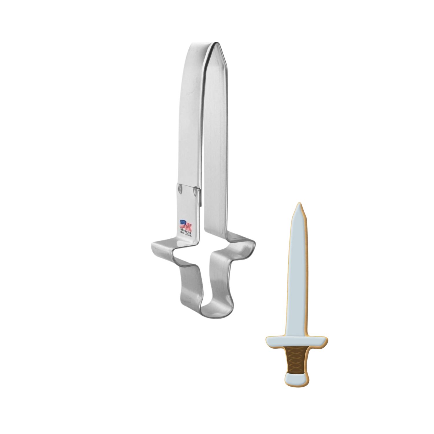 Sword Stainless Steel Cookie Cutter 4.5 in S1703