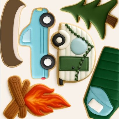 Welcome To Our Campsite Cookie Cutter 7 Pc Set L9050 Welcome To Our Campsite Cookie Cutter 7 Pc Set L9050