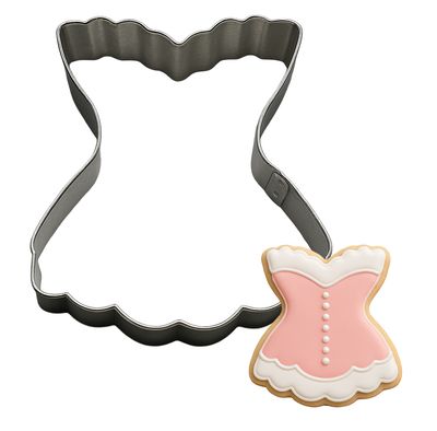 Corset Tin Cookie Cutter 3.5 in B0873