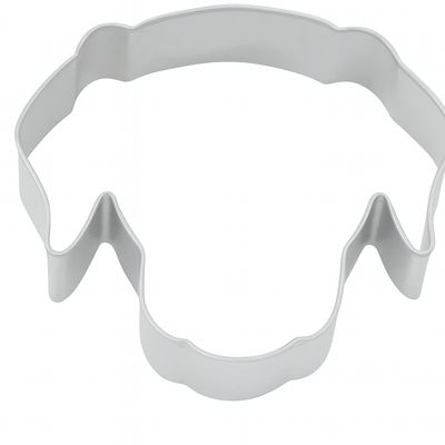 Dog Face Tin Cookie Cutter 3.5 in B0864 Dog Face Tin Cookie Cutter 3.5 in B0864