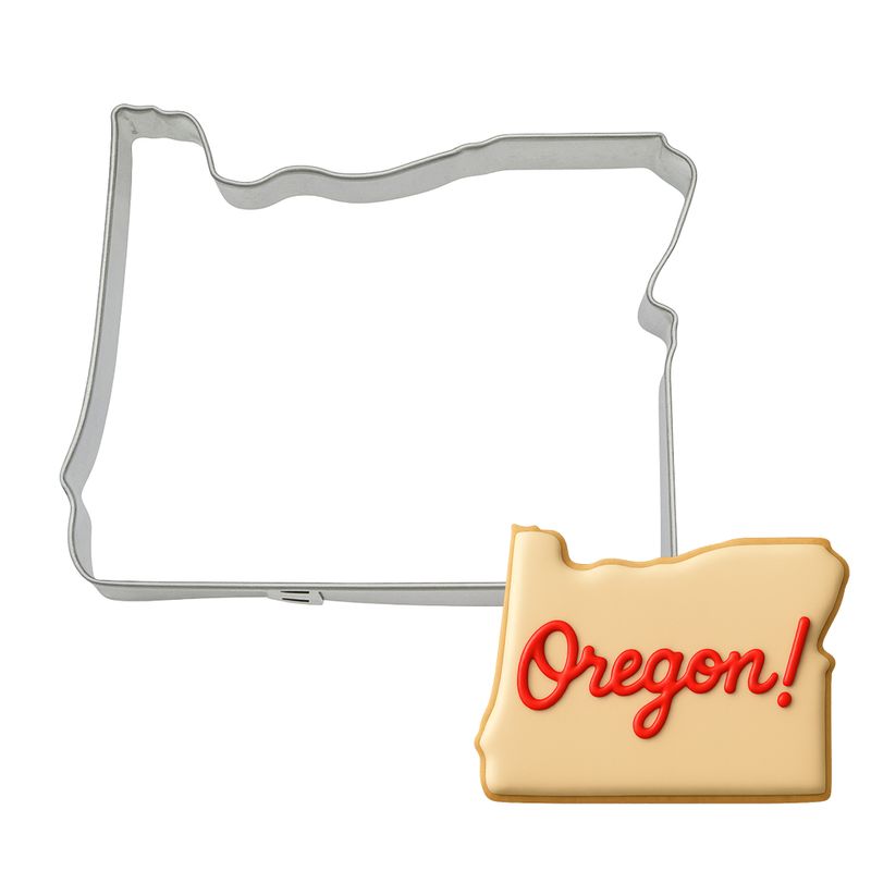 State Of Oregon Cookie Cutter 4 in OR State Of Oregon Cookie Cutter 4 in OR