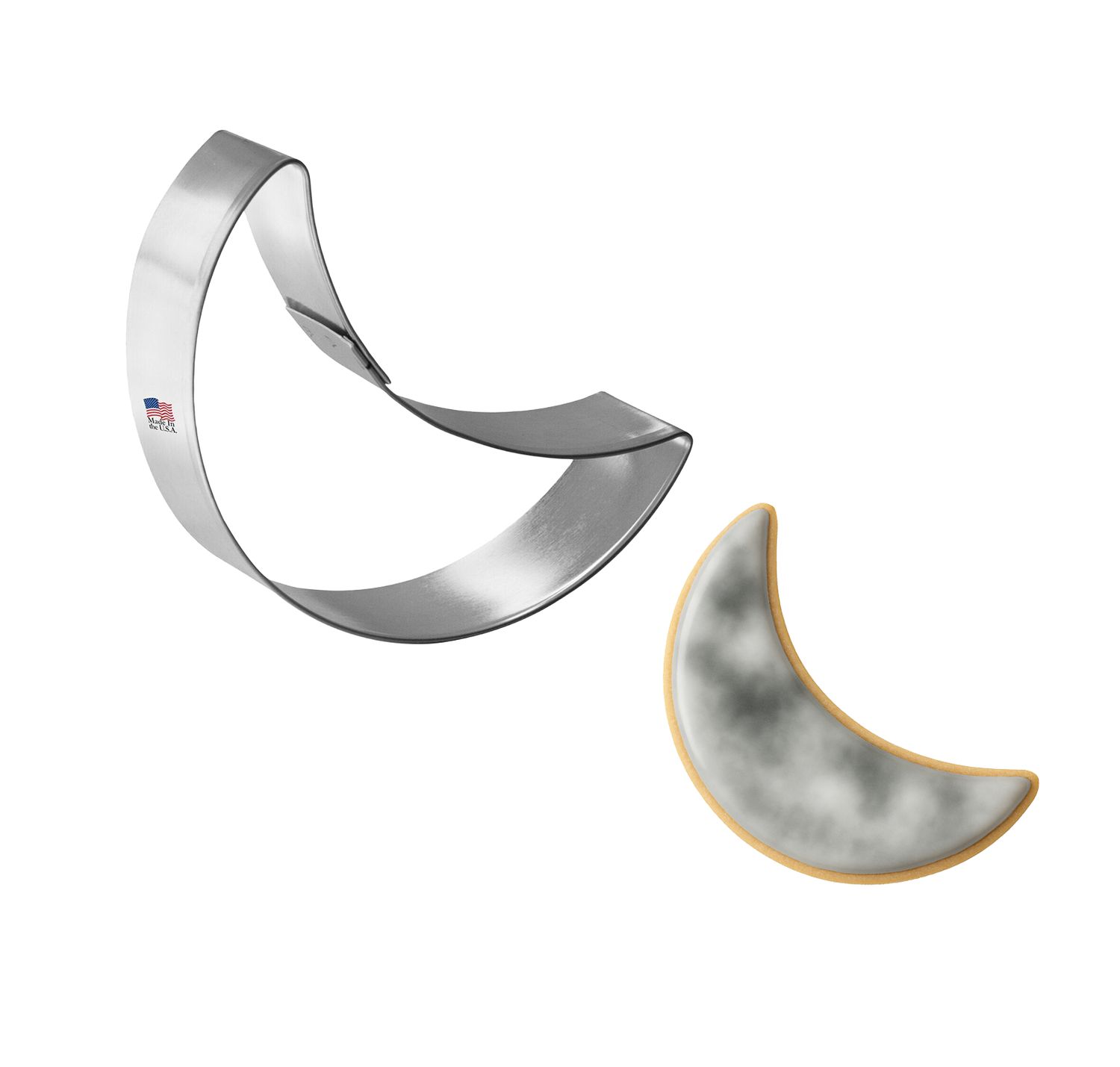 Crescent Moon Cookie Cutter 3 in B1197