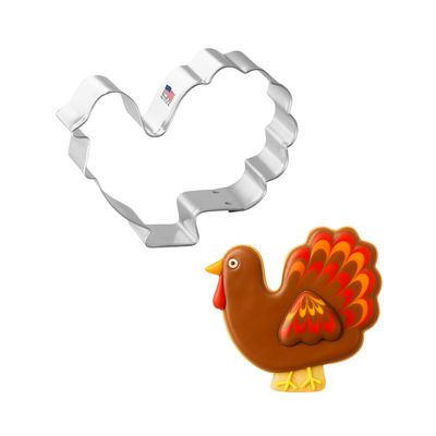 Turkey Cookie Cutter 3.5 in B635