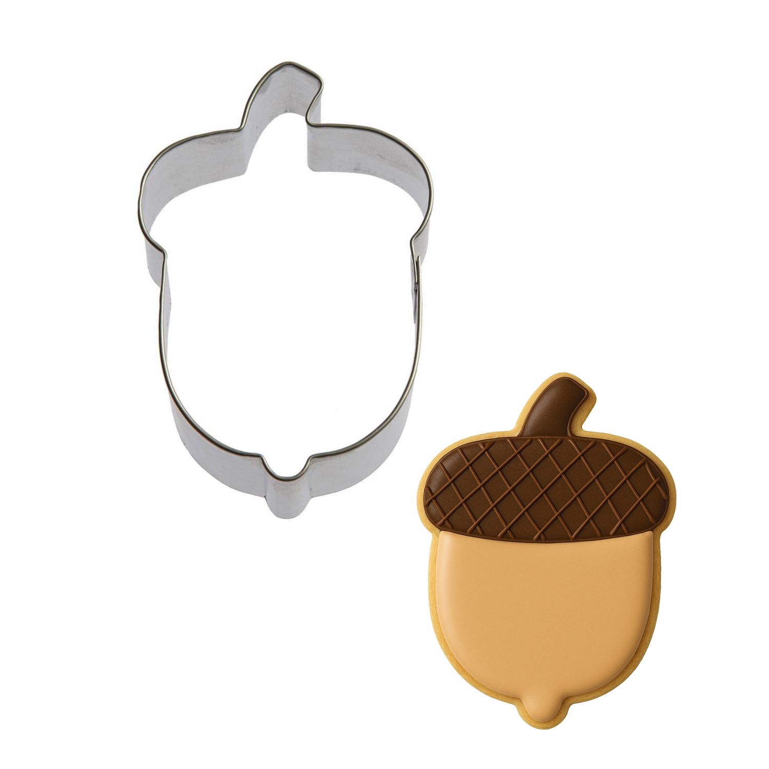Acorn Cookie Cutter 3.25 in B1479