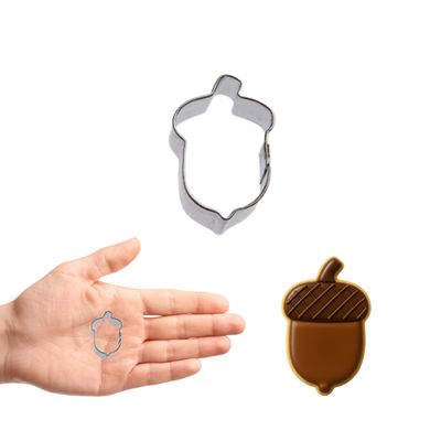 Mini Acorn Cookie Cutter 1.25 in M126