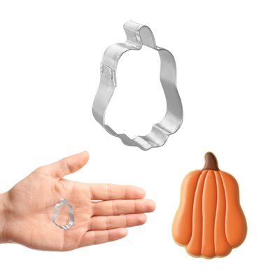 Mini Tall Pumpkin Cookie Cutter 1.75 in M204