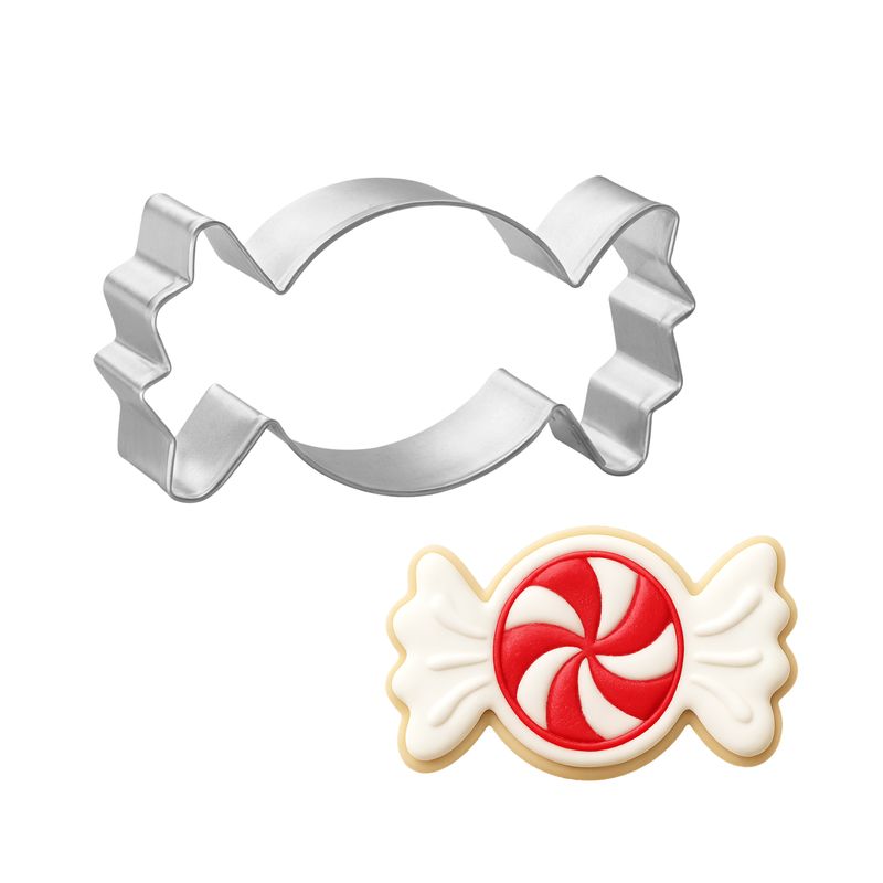 Candy Wrapper Party Cracker Cookie Cutter 3.25 in B1742