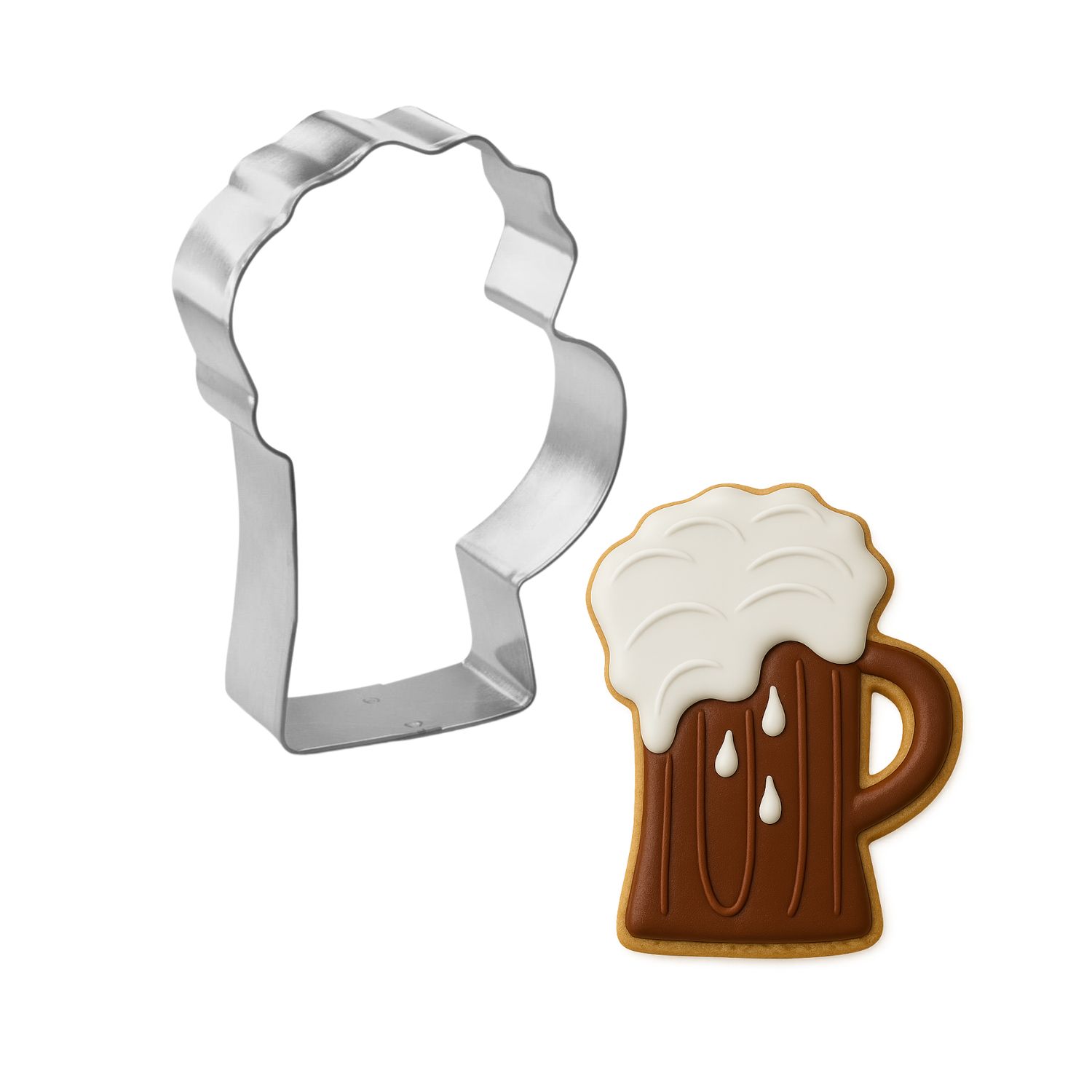 Beer Mug Cookie Cutter 4 in B1653