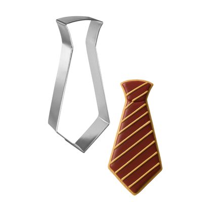 Neck Tie Cookie Cutter 5 in B1744 Neck Tie Cookie Cutter 5 in B1744