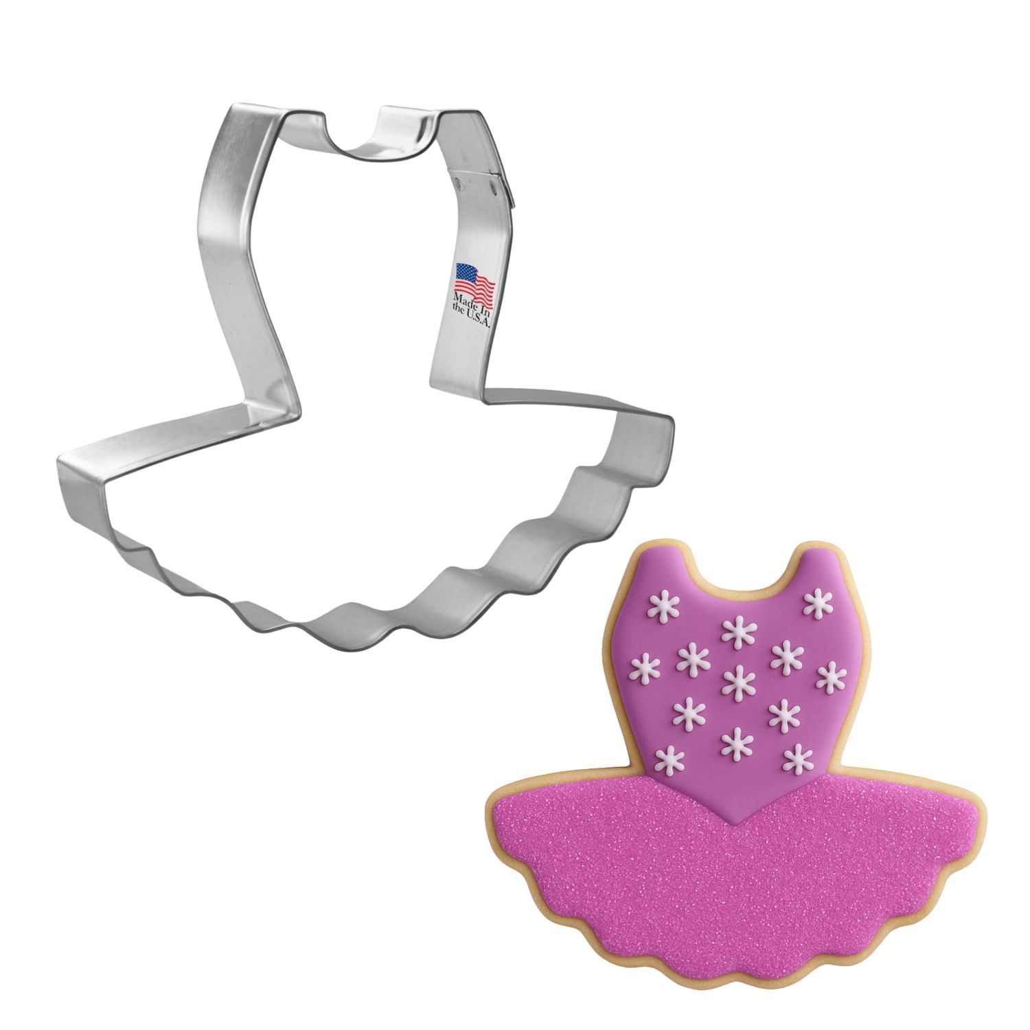 Tutu Cookie Cutter 4 in B1616