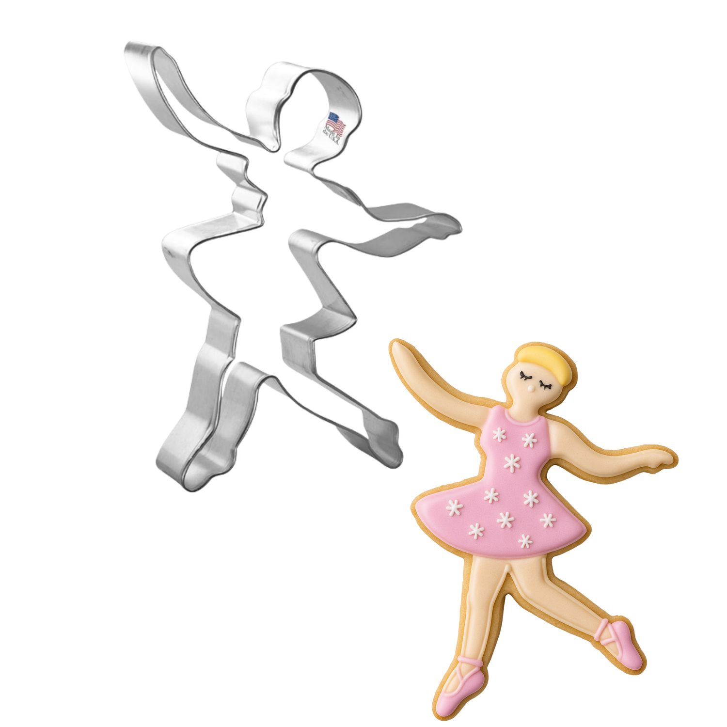 Ballerina Cookie Cutter 5 in B1350