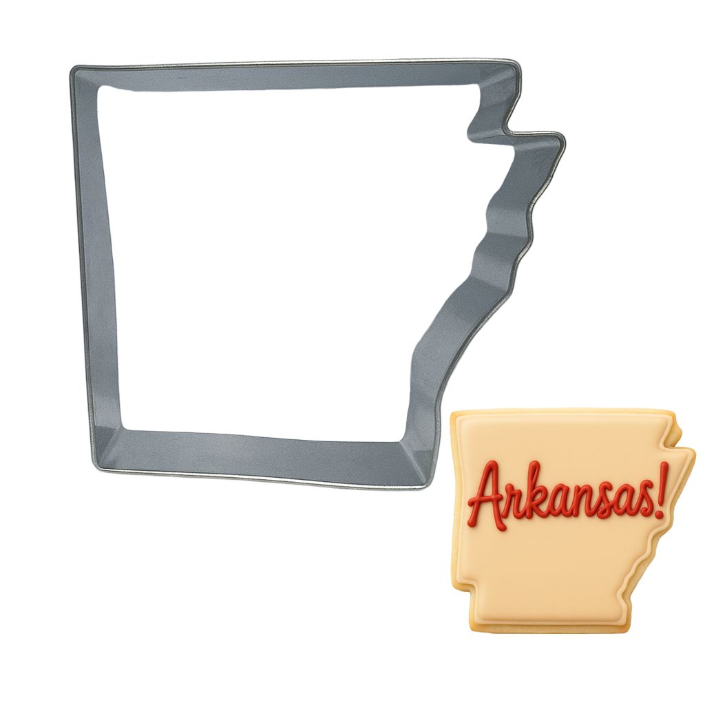 State Of Arkansas Cookie Cutter 4 in B1918