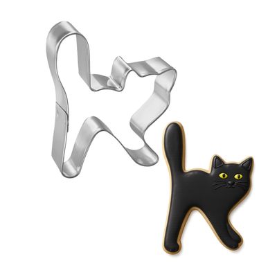 Scary Cat Cookie Cutter 4 in B921