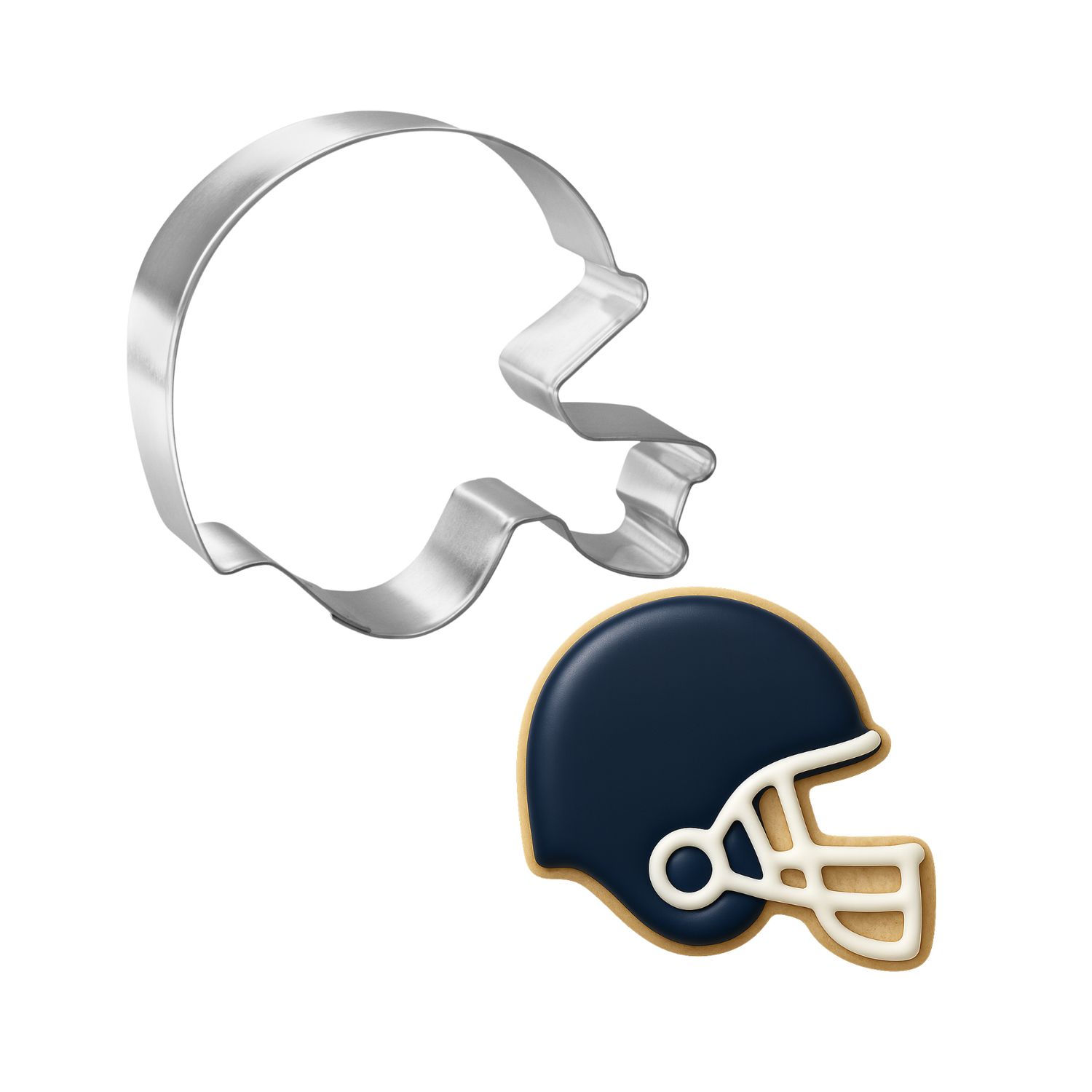Football Helmet Cookie Cutter 4 in B1286