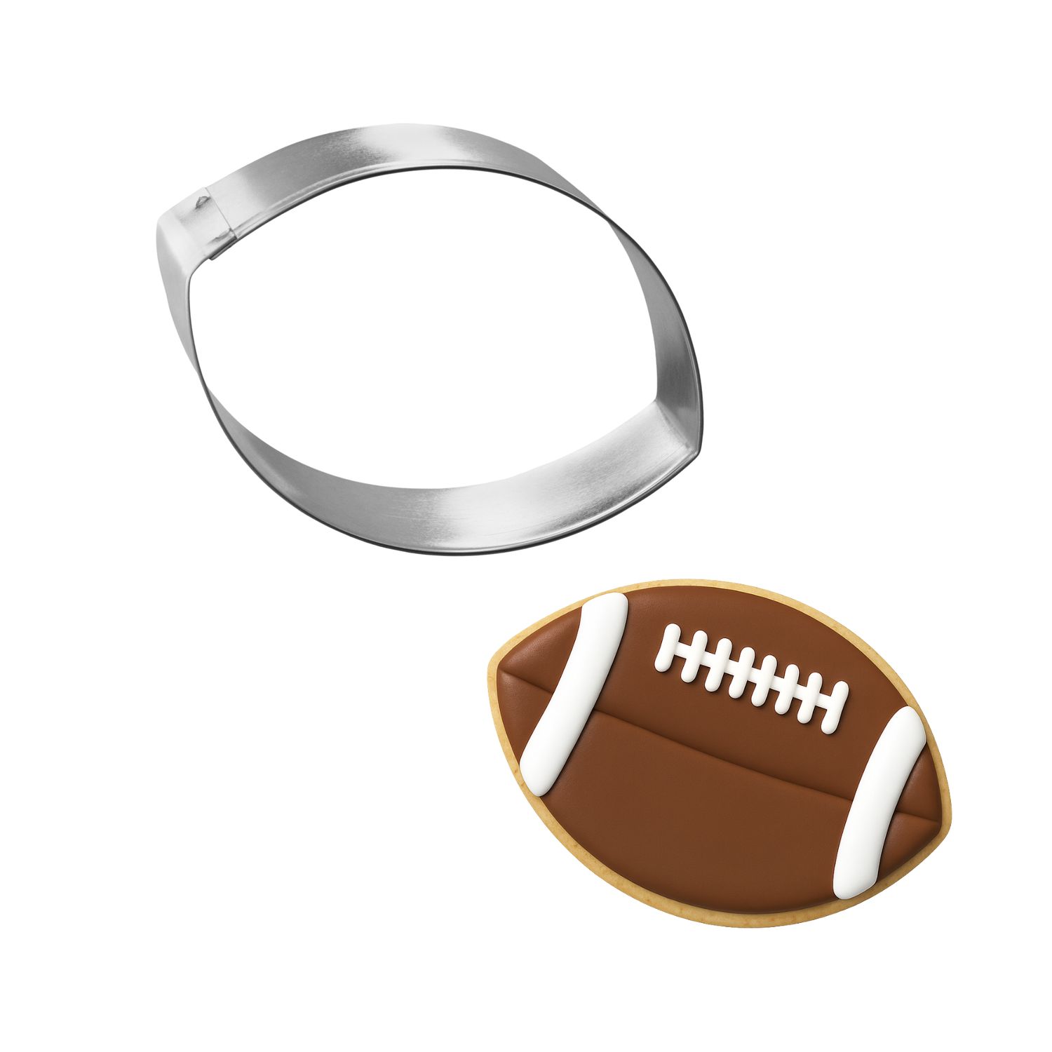Football Cookie Cutter 4.75 in B1410