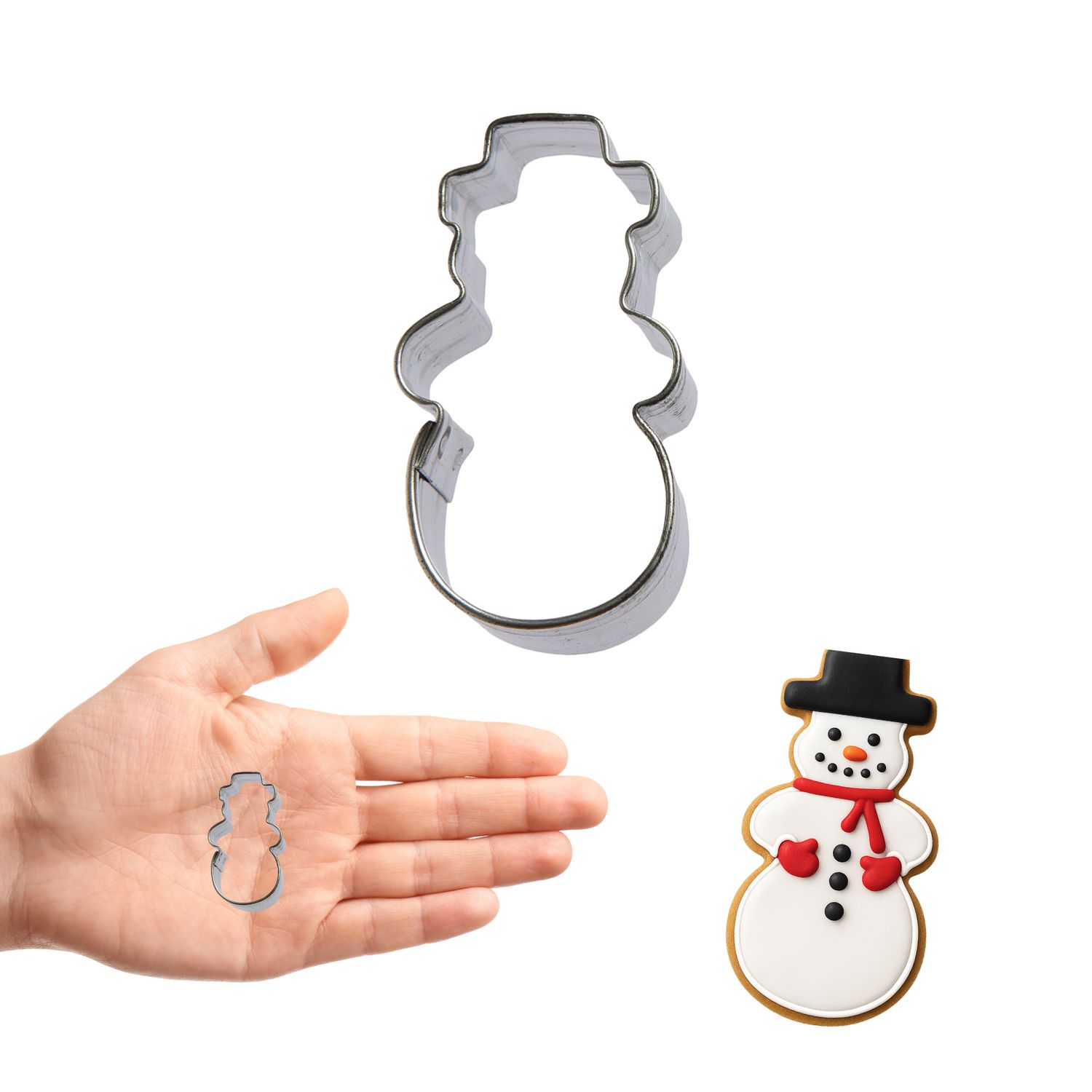 Mini Snowman Cookie Cutter 1.75 in M88