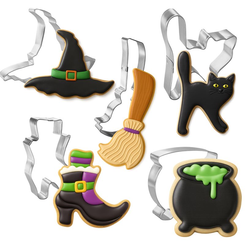 Witches Night Out Cookie Cutter 5 Pc Set L9057