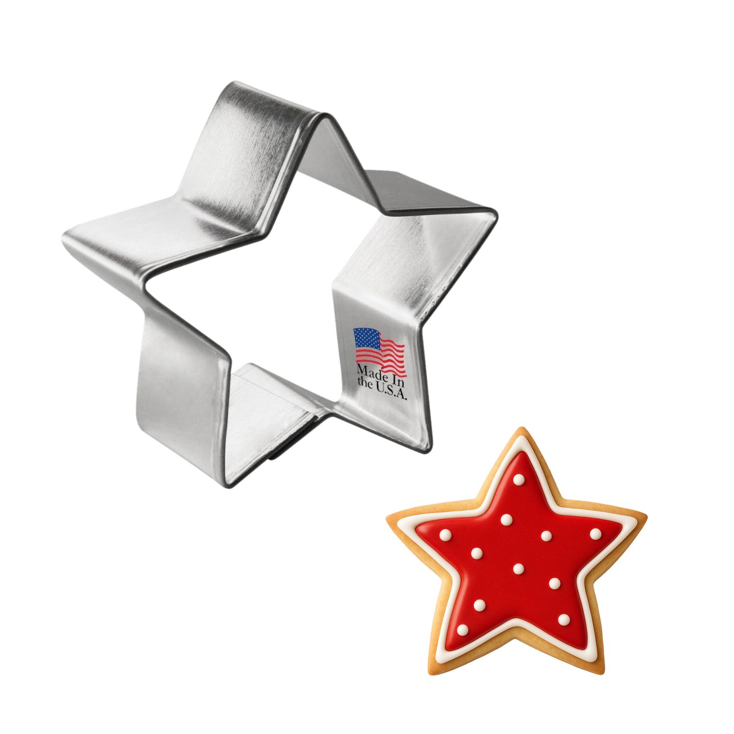 Star Five Point Cookie Cutter 2 in B573