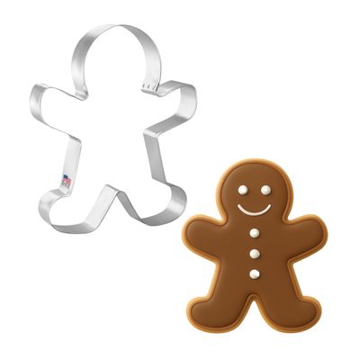 Gingerbread Man Cookie Cutter 5.5 in B1376 Gingerbread Man Cookie Cutter 5.5 in B1376