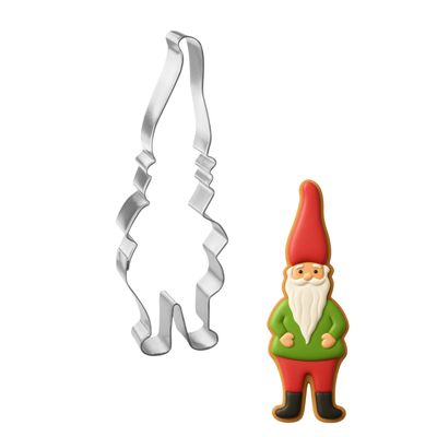 Gnome Elf Cookie Cutter 5.25 in B1368 Gnome Elf Cookie Cutter 5.25 in B1368