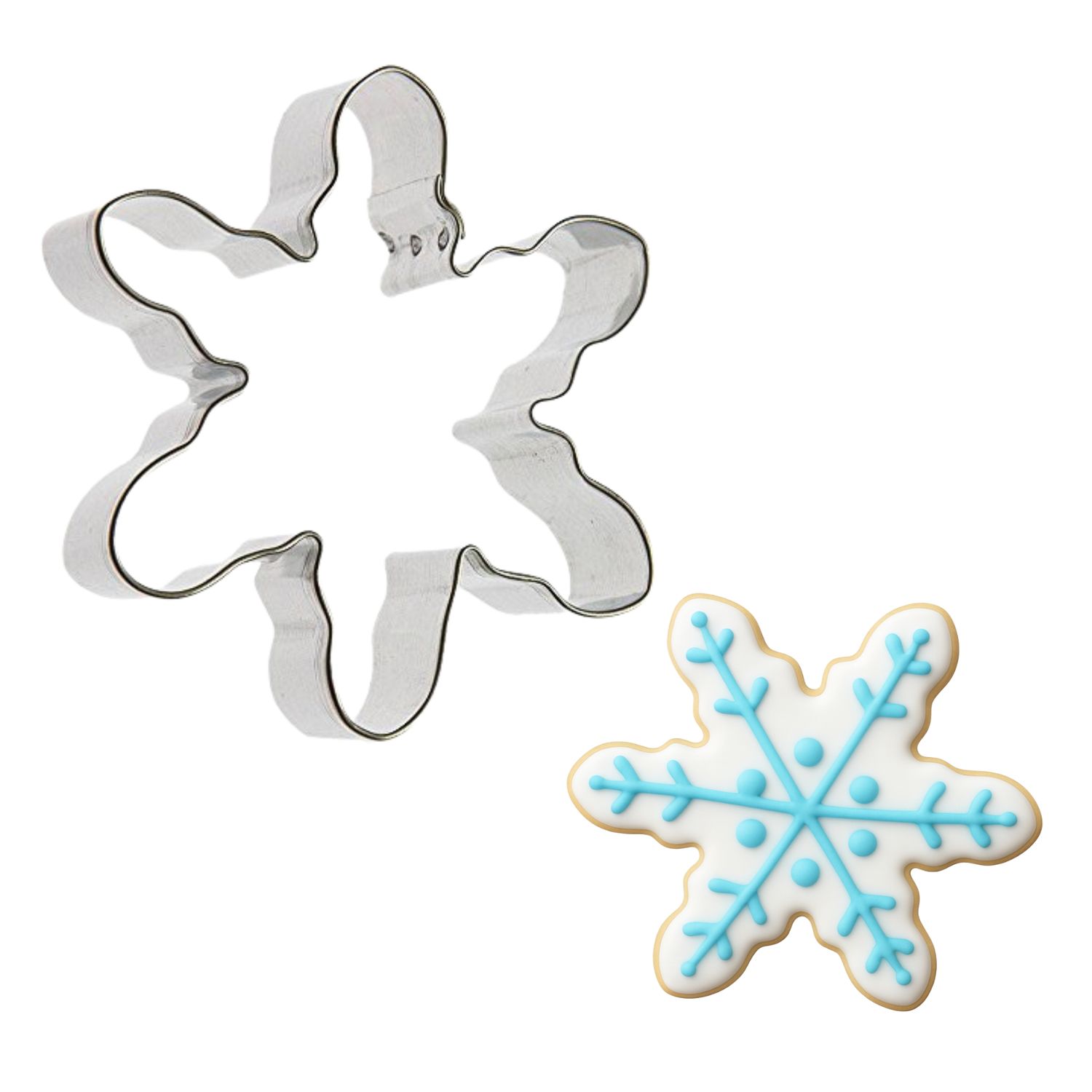 Snowflake Cookie Cutter 3 in B1340