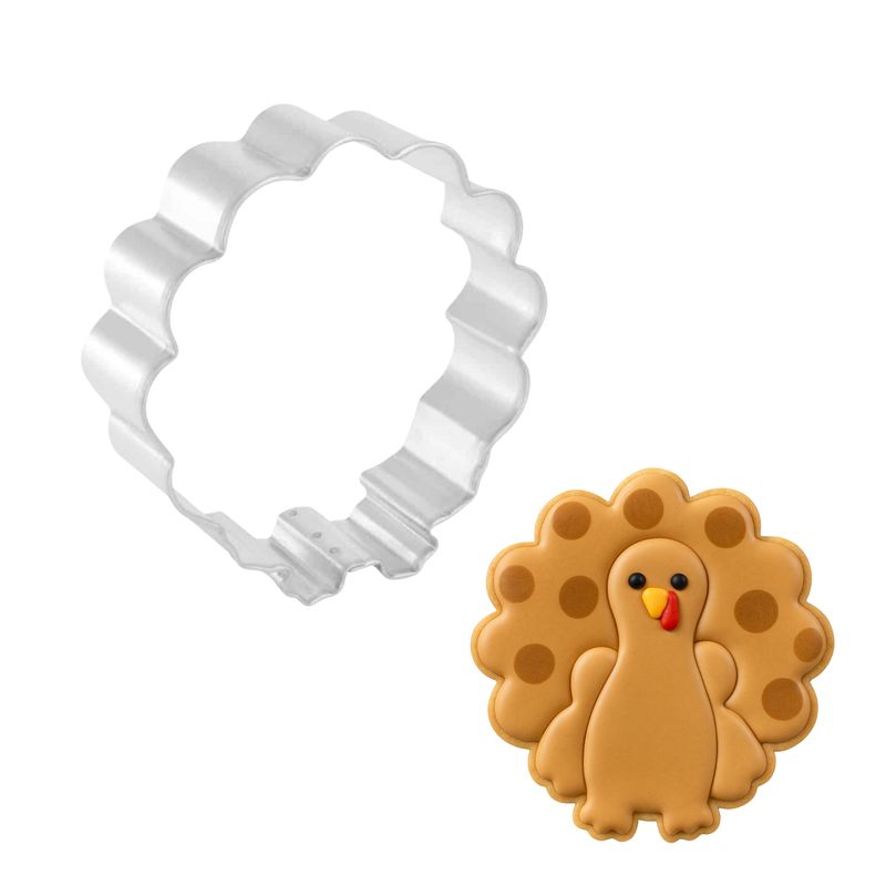 Turkey Cookie Cutter 3.5 in B0751