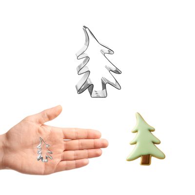 Mini Pine Tree Primitive Cookie Cutter 2 in M109 Mini Pine Tree Primitive Cookie Cutter 2 in M109