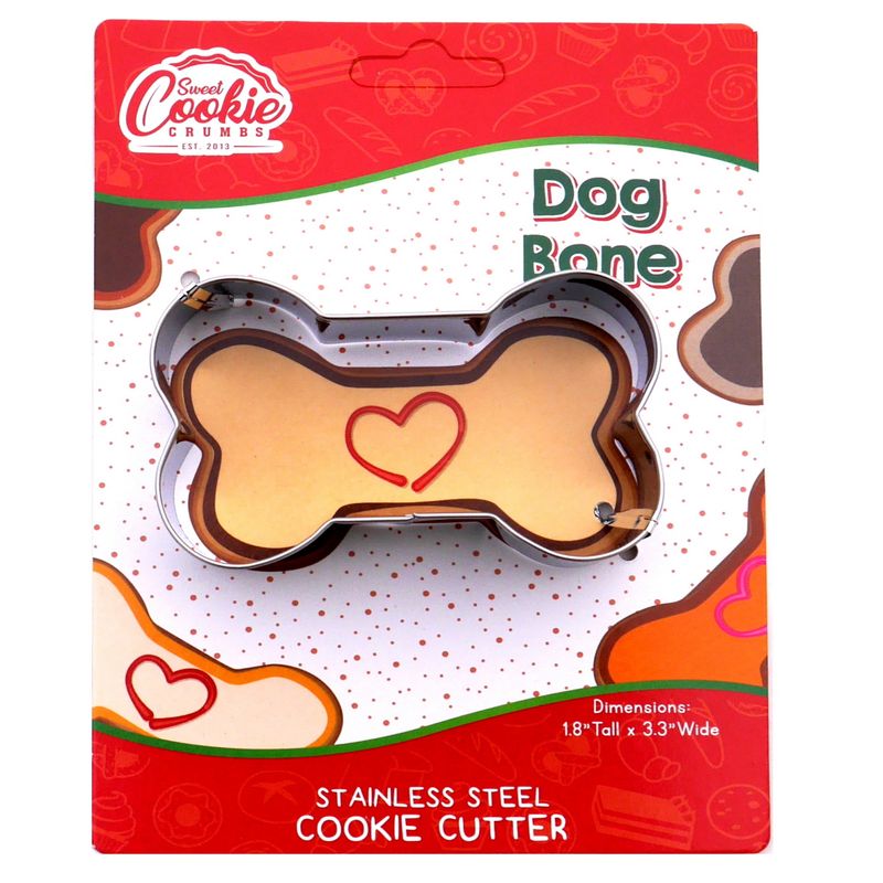Sweet Cookie Crumbs Dog Bone Cookie Cutter