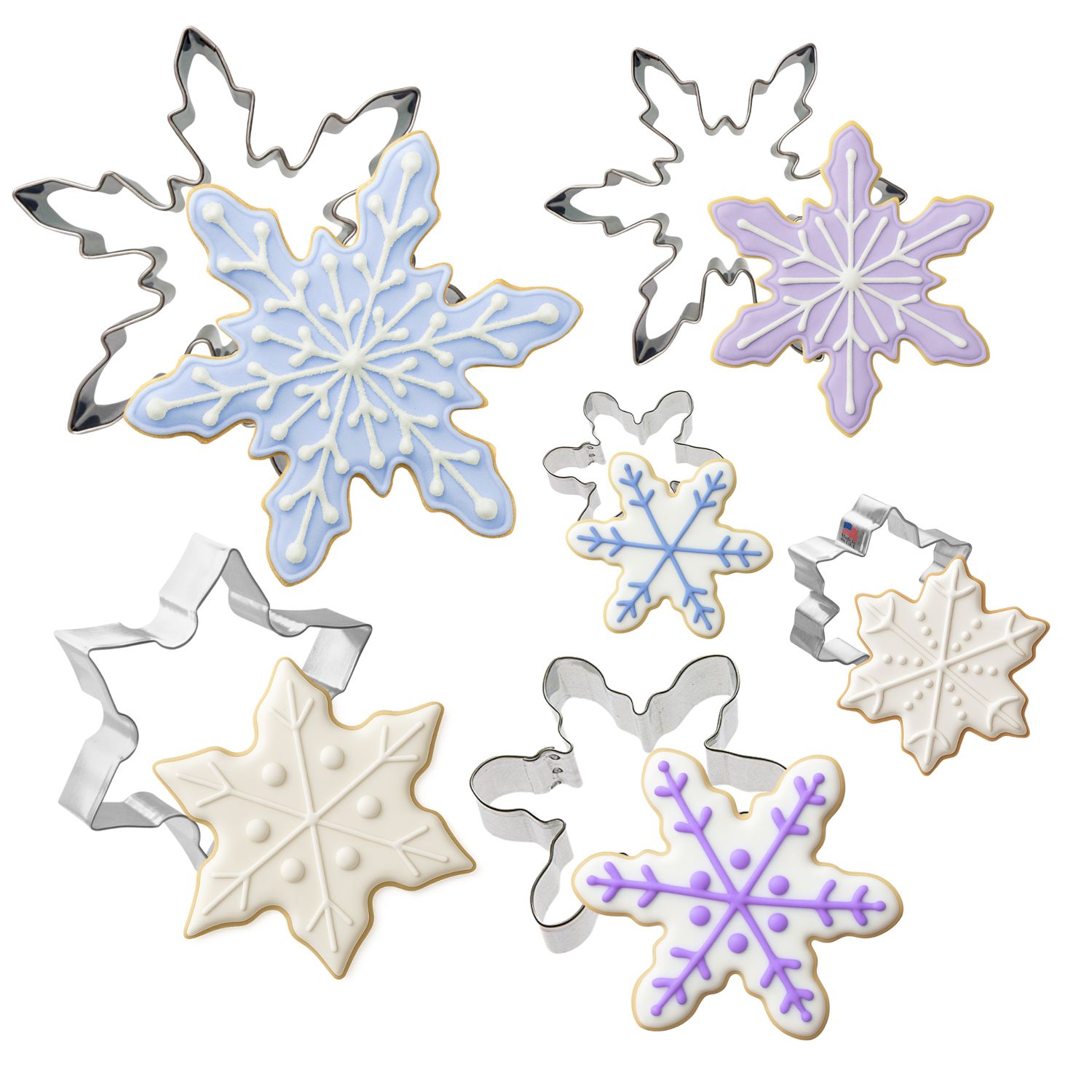 Snowflakes 6 Pc Box Set L9064 Snowflakes 6 Pc Box Set L9064