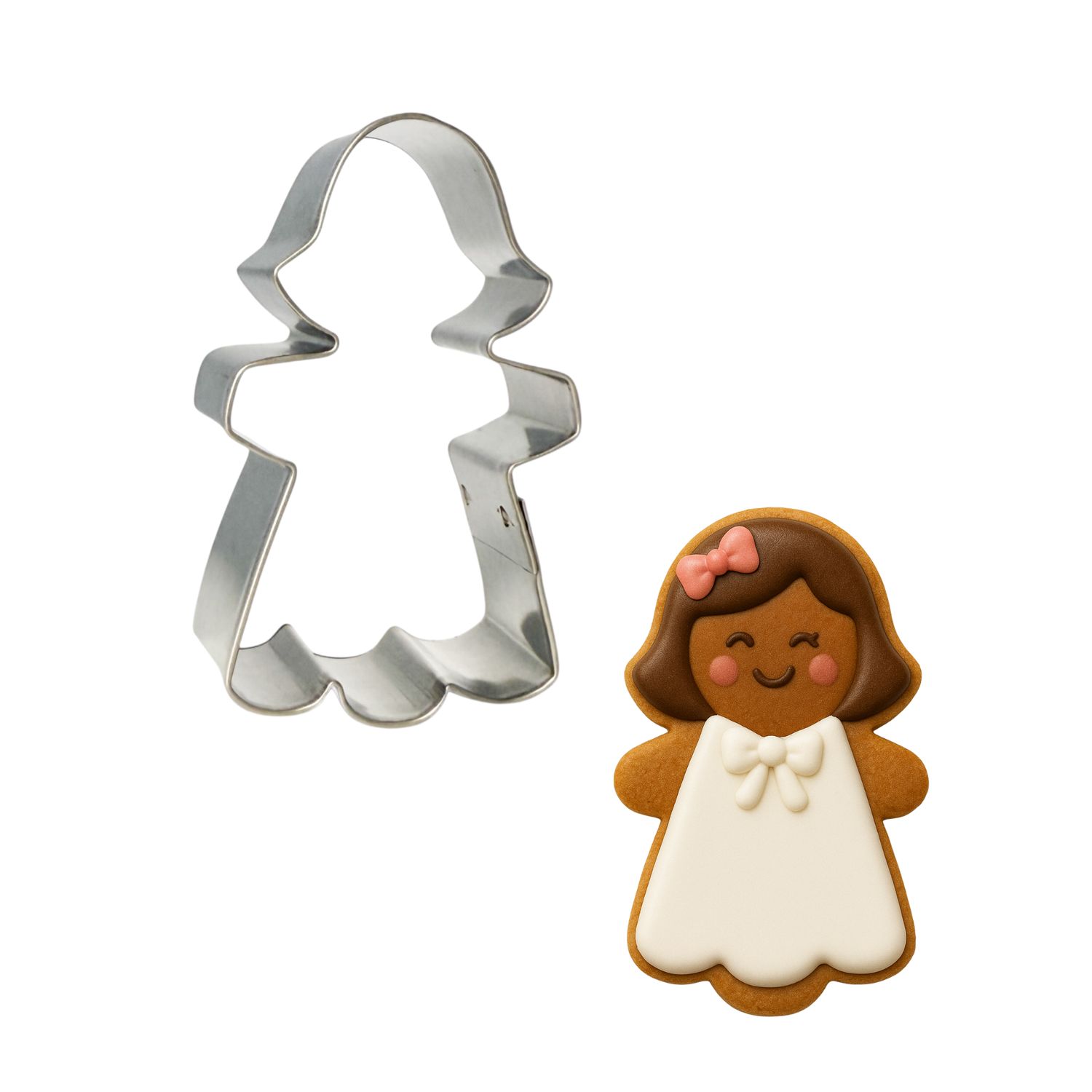 Gingerbread Girl Cookie Cutter 3 in B980