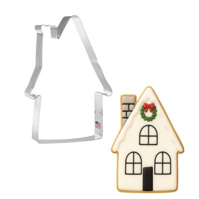 Gingerbread House Cookie Cutter 6.75 in B1425 Gingerbread House Cookie Cutter 6.75 in B1425