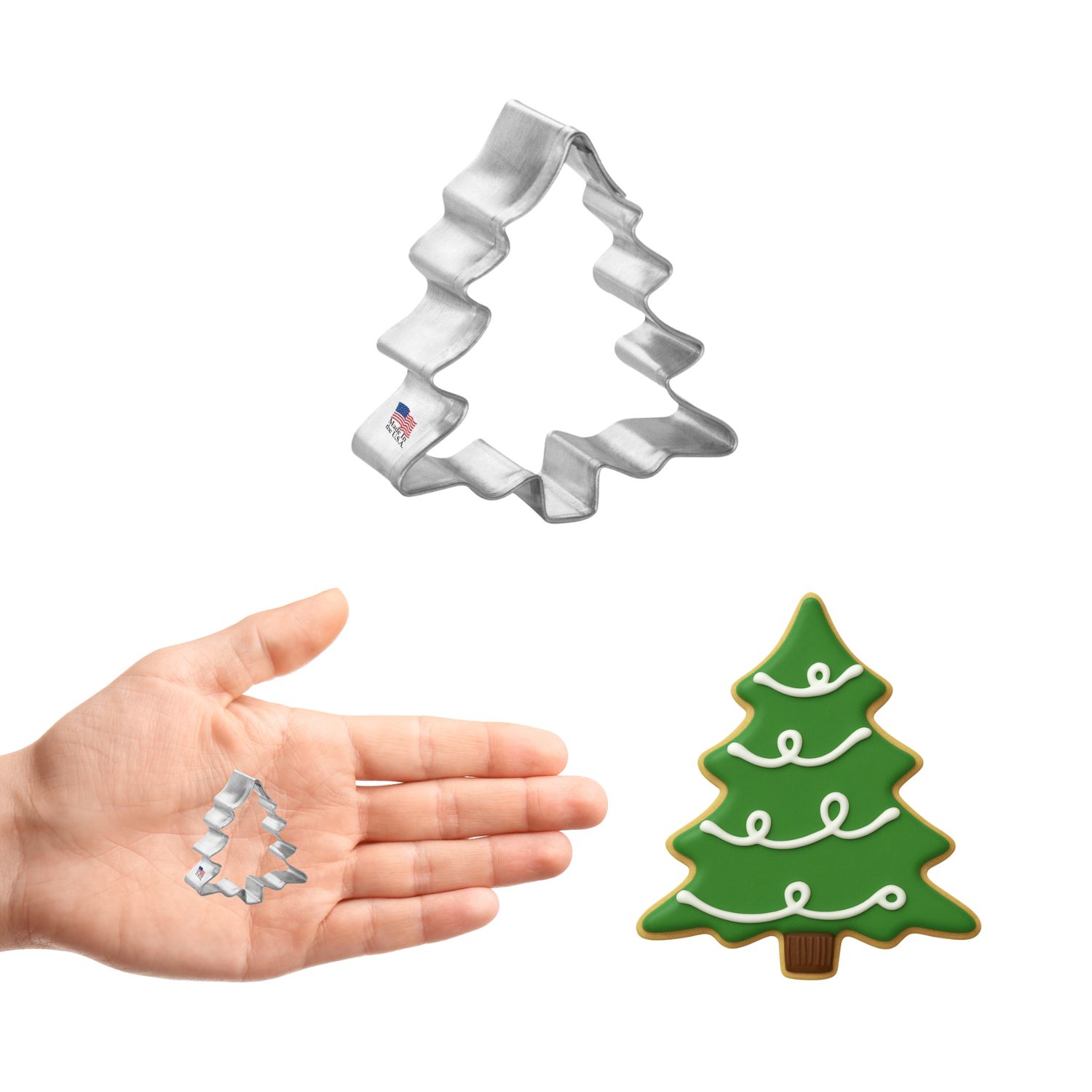 Mini Christmas Tree Cookie Cutter 1.75 in M190